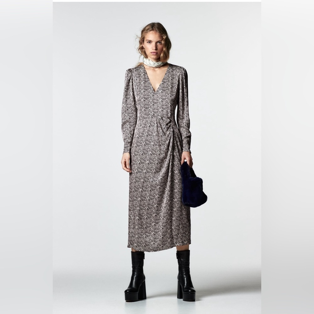 Zara Midi dress with side slit